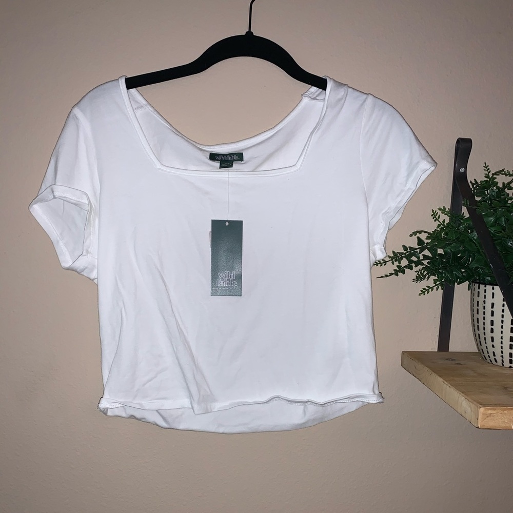 Cropped shirt
